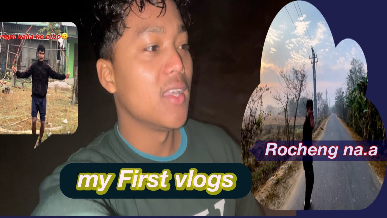|| my first vlogs in Garo language morning walk with friends\\ please do subscribe my new channel ||