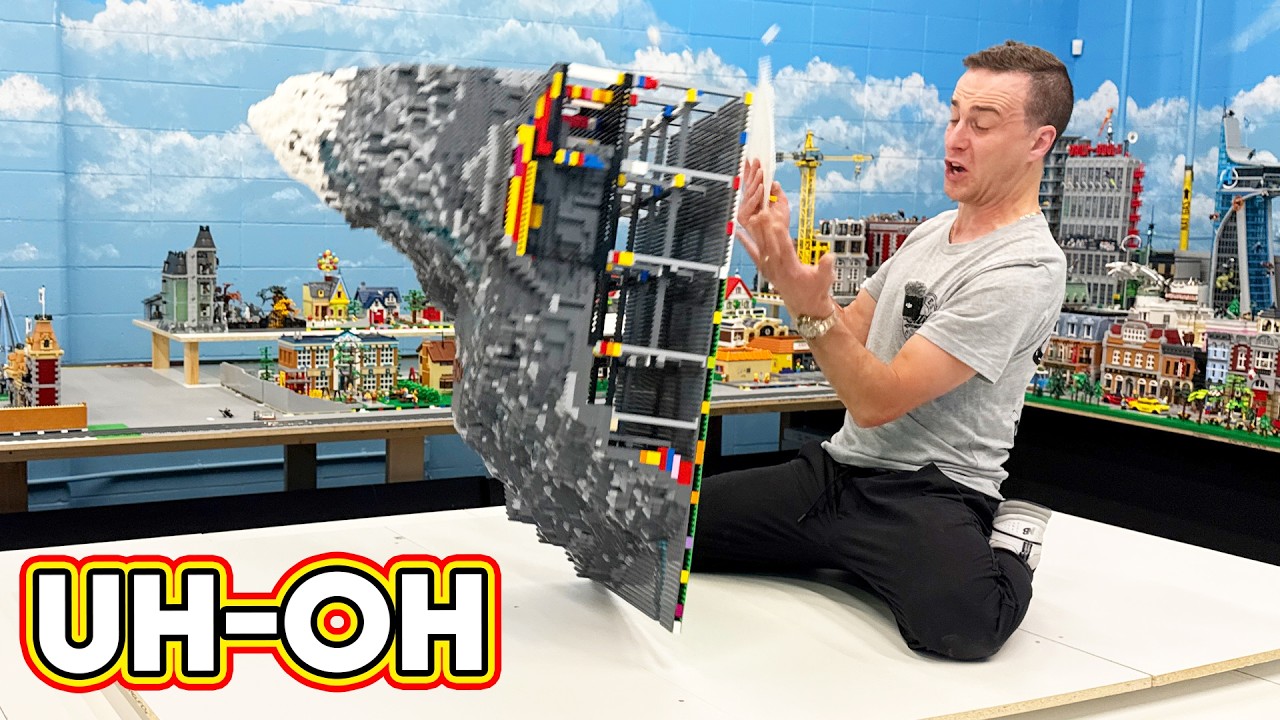 ОЙ-ОЙ... План расширения LEGO City! МАСШТАБНАЯ уборка и разборка
