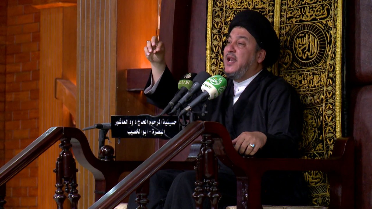 المحاضرة الدينية  - الخطيب السيد جعفر المروج - ليلة 1 محرم 1440 هجري