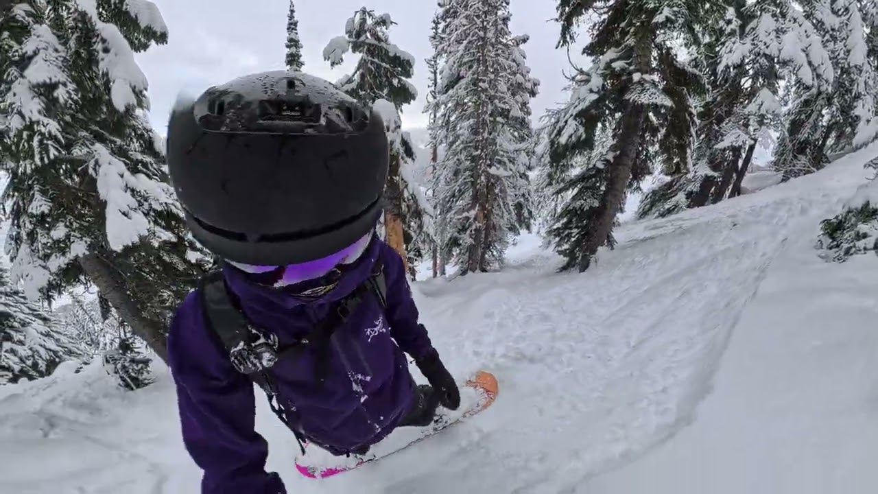 25/26 Day 09 Run 06 Stevens Pass Snowboarding January
