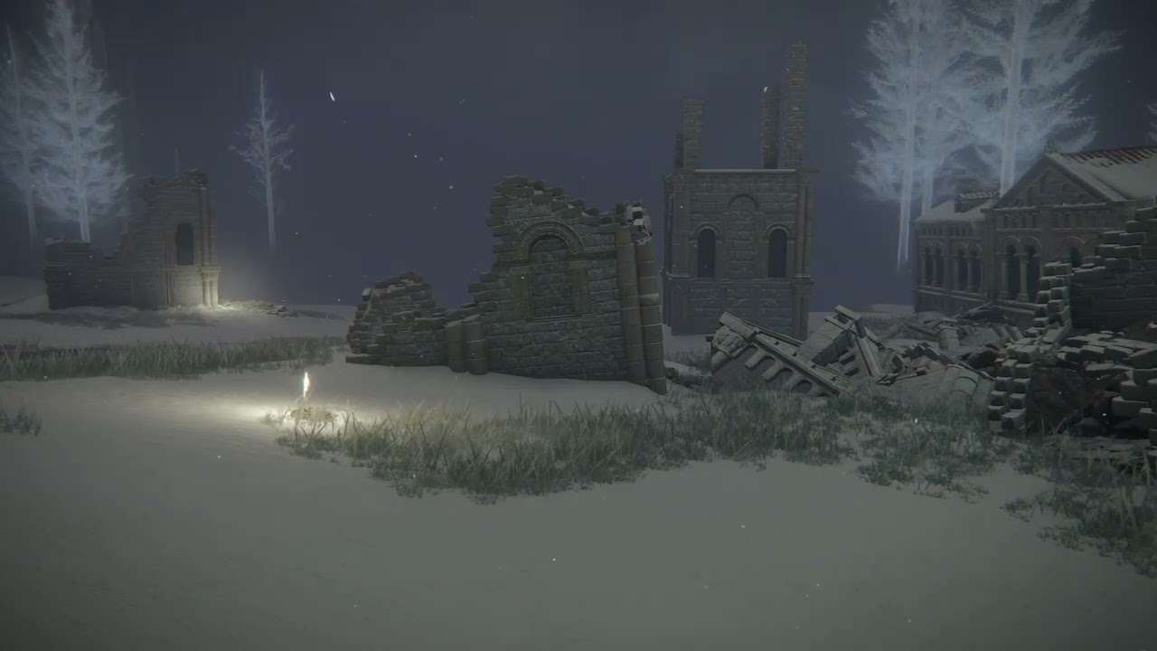 Elden Ring Ambient Background Music: Consecrated Snowfield