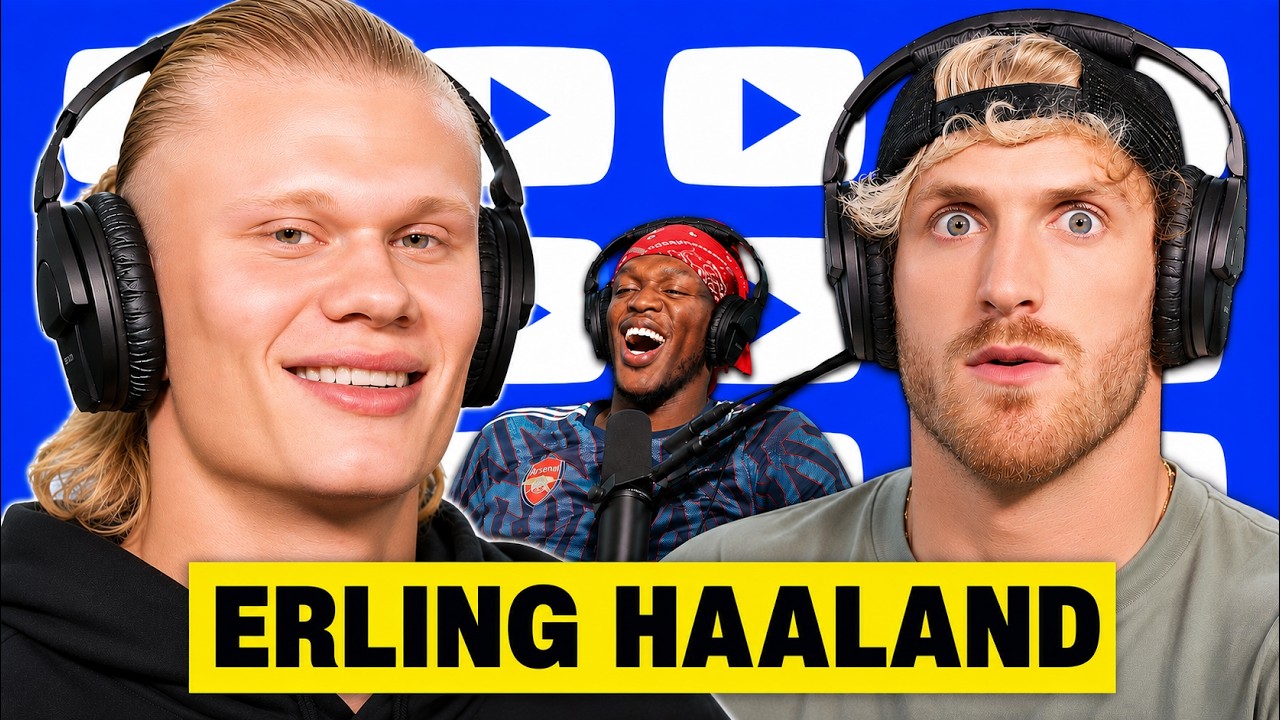 Erling Haaland Predicts KSI Loss, Winning Premier League, Dillon Danis vs Logan Paul - 392