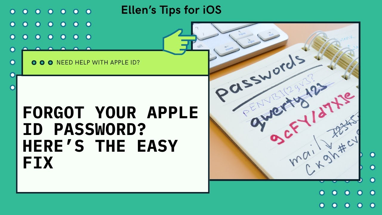 Forgot Your Apple ID Password? Reset It Easily on iPhone or iPad!