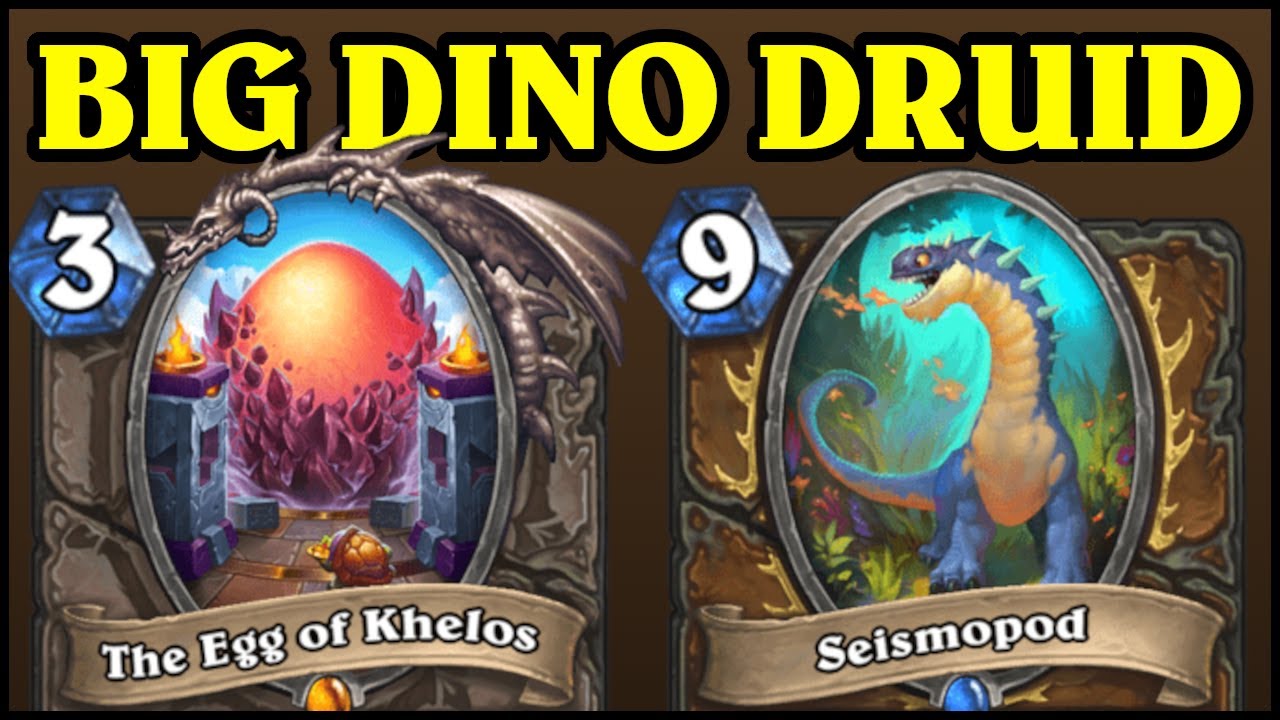 Dinosaur Taunt Druid is Disgusting