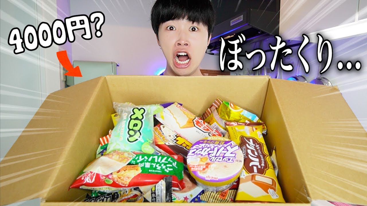 【大食い】AmazonでアイスBOX買ってみたら中身が最悪だったけど全部食べます