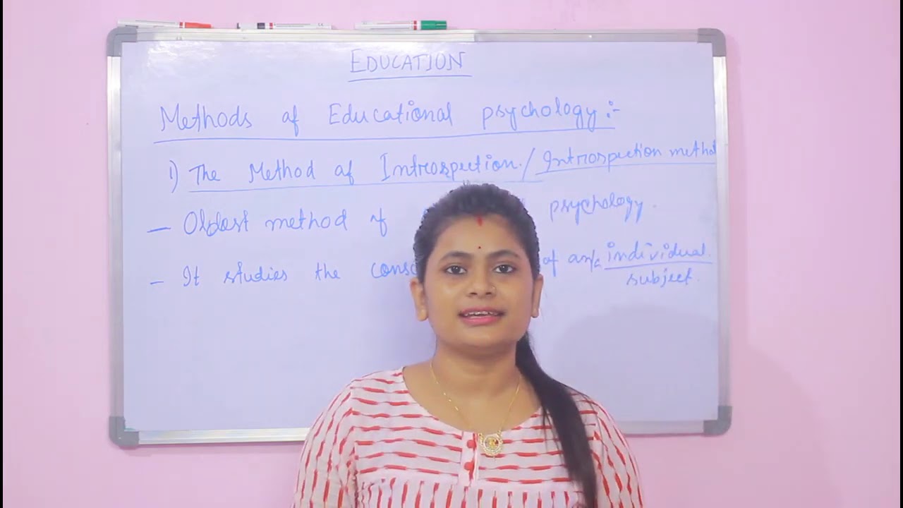Methods of educational psychology