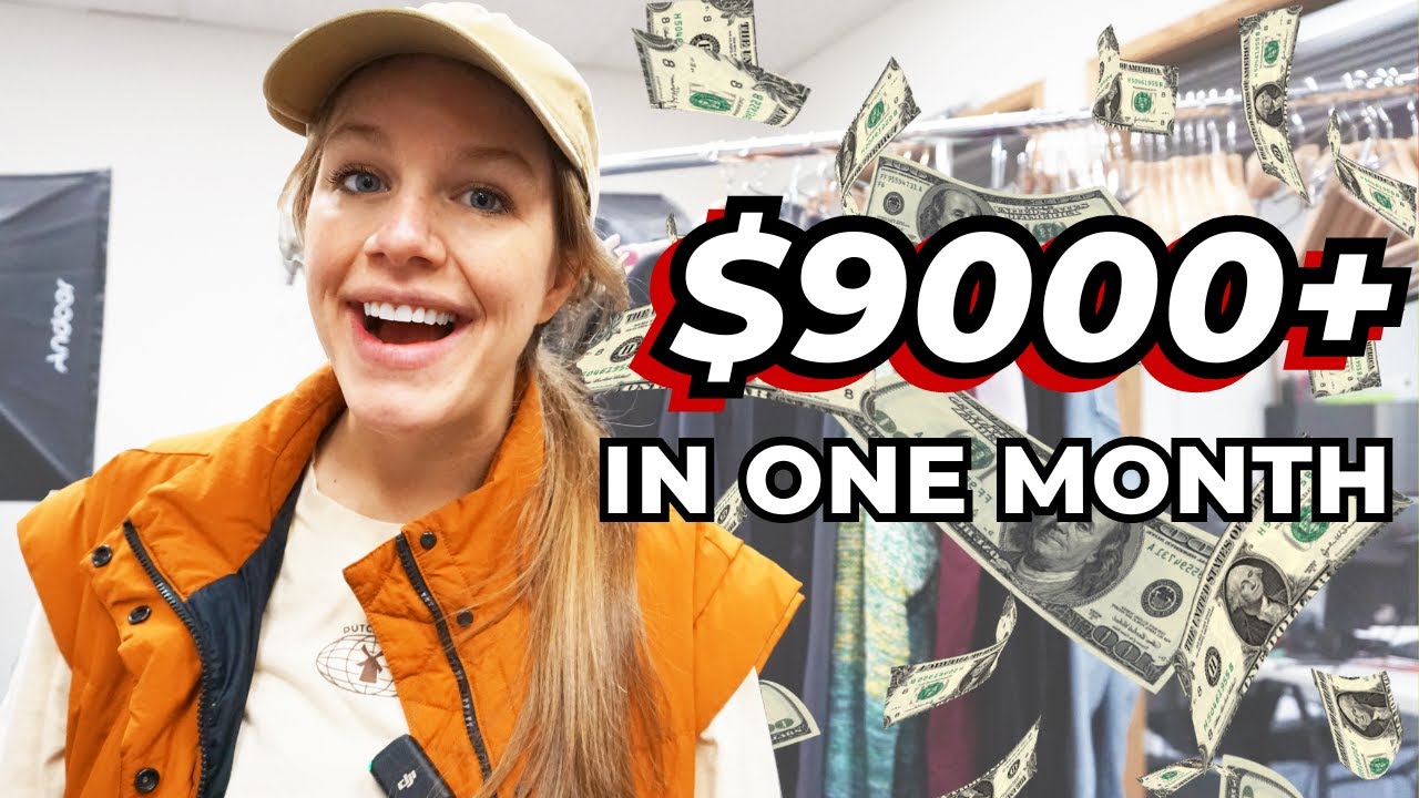 $9000+ in MARCH as a SOLO RESELLER!!! Sales Recap + What Sold FAST - Reseller Vlog #43