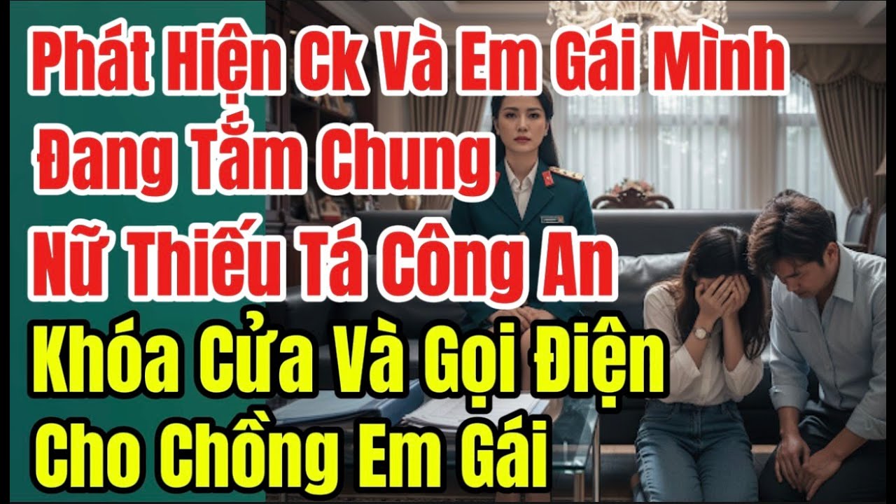 Phát Hiện Ck Và Em Gái Đang Tắm Chung, Nữ Thiếu Tá Công An Khóa Cửa Và Gọi Điện Cho Chồng Em Gái Đến