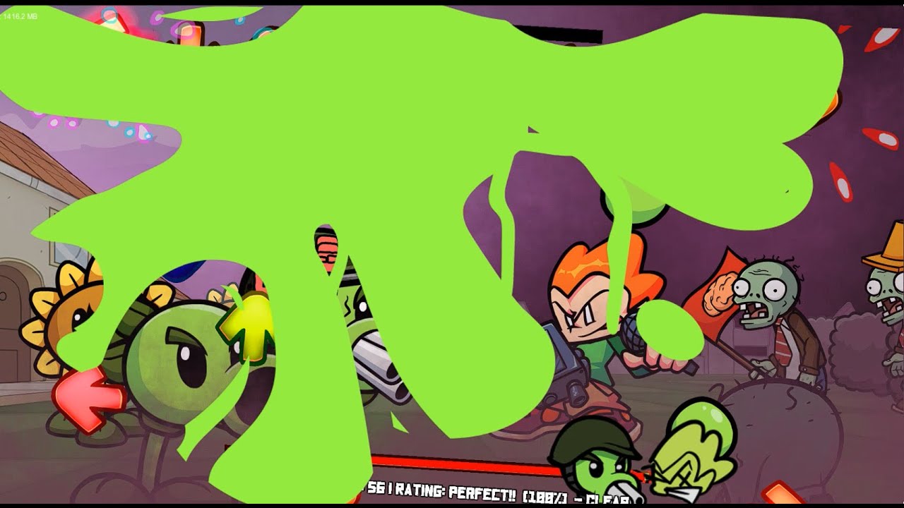 fnf Plants vs rappers - Bad Bash Pico Mix CRAZY