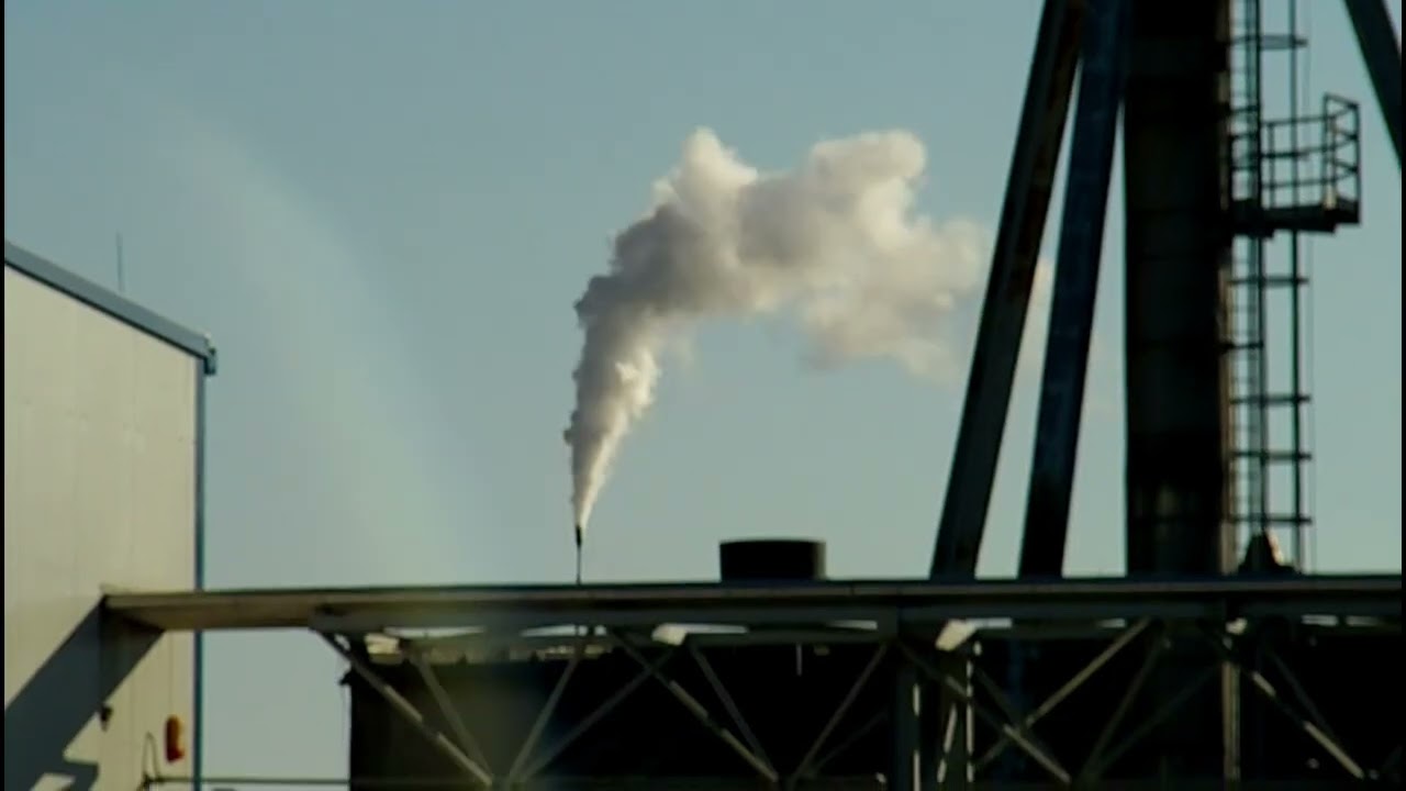 Pollena Ostrzeszów - godzina 15:00 || Parowa syrena, sygnalizująca koniec pracy. (marzec 2011r.)
