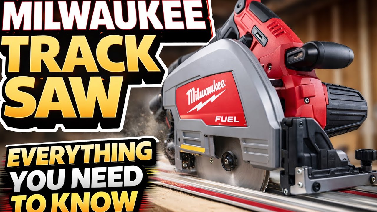 Milwaukee M-18 FUEL Track Saw: Everything You Need To Know! #milwaukeetools #tracksaw #tools #diy 