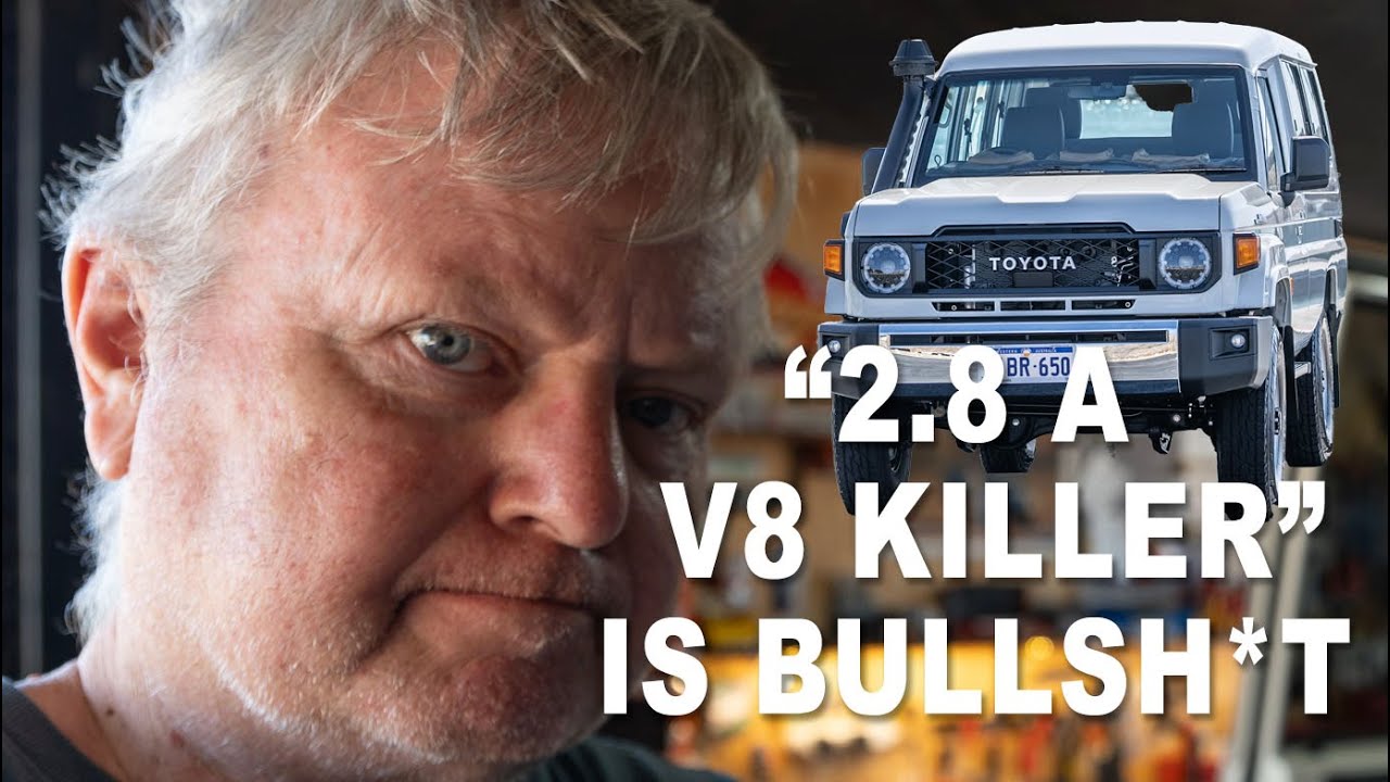 V8 vs 4-Cyl LAND CRUISER MEDIA HYPE 