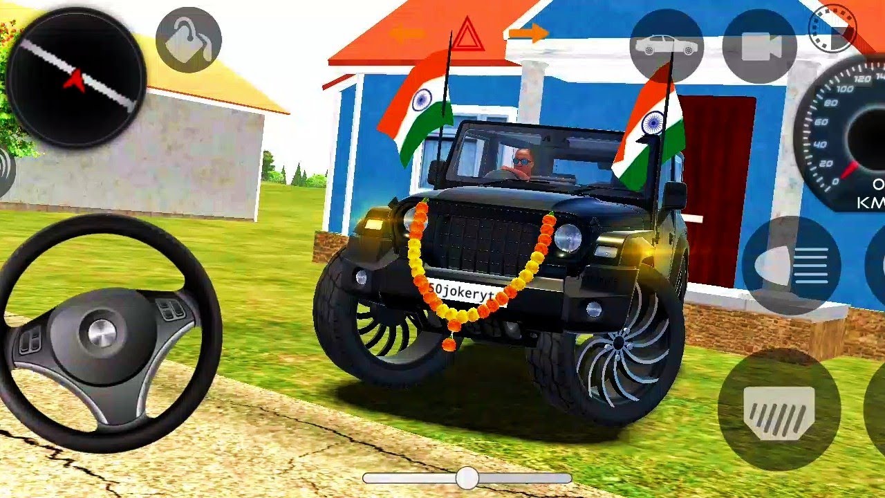 New Modified Thar Gameplay Live 🔥 Indian Car Simulator 3D || Modified Mahindra Thar 👿