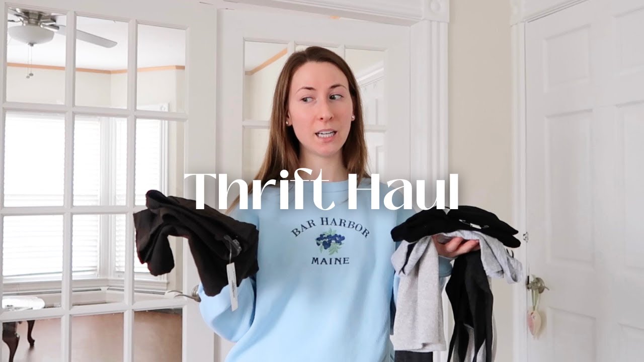 SO MUCH VINCE | DESIGNER JEANS?? | THRIFT & CONSIGNMENT HAUL - Mother, Paige, Re/Done, Vince + More
