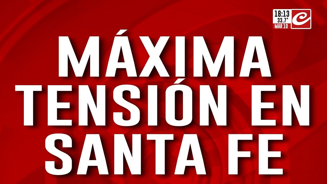 Máxima tensión en Santa Fe: fuerte reclamo de la policía