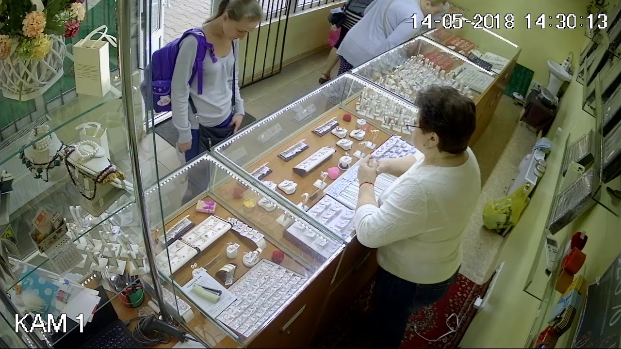 Воры в ювелирном магазине. Одесса