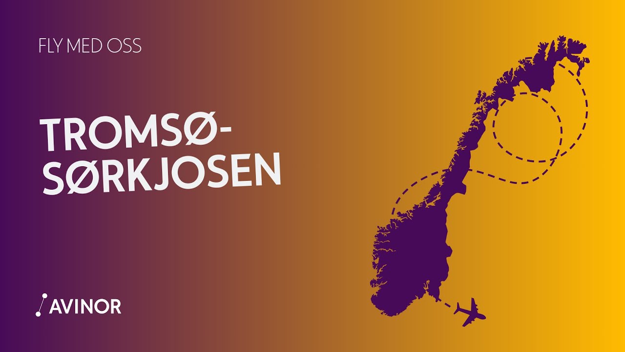 Fly med oss til Troms&oslash; og S&oslash;rkjosen