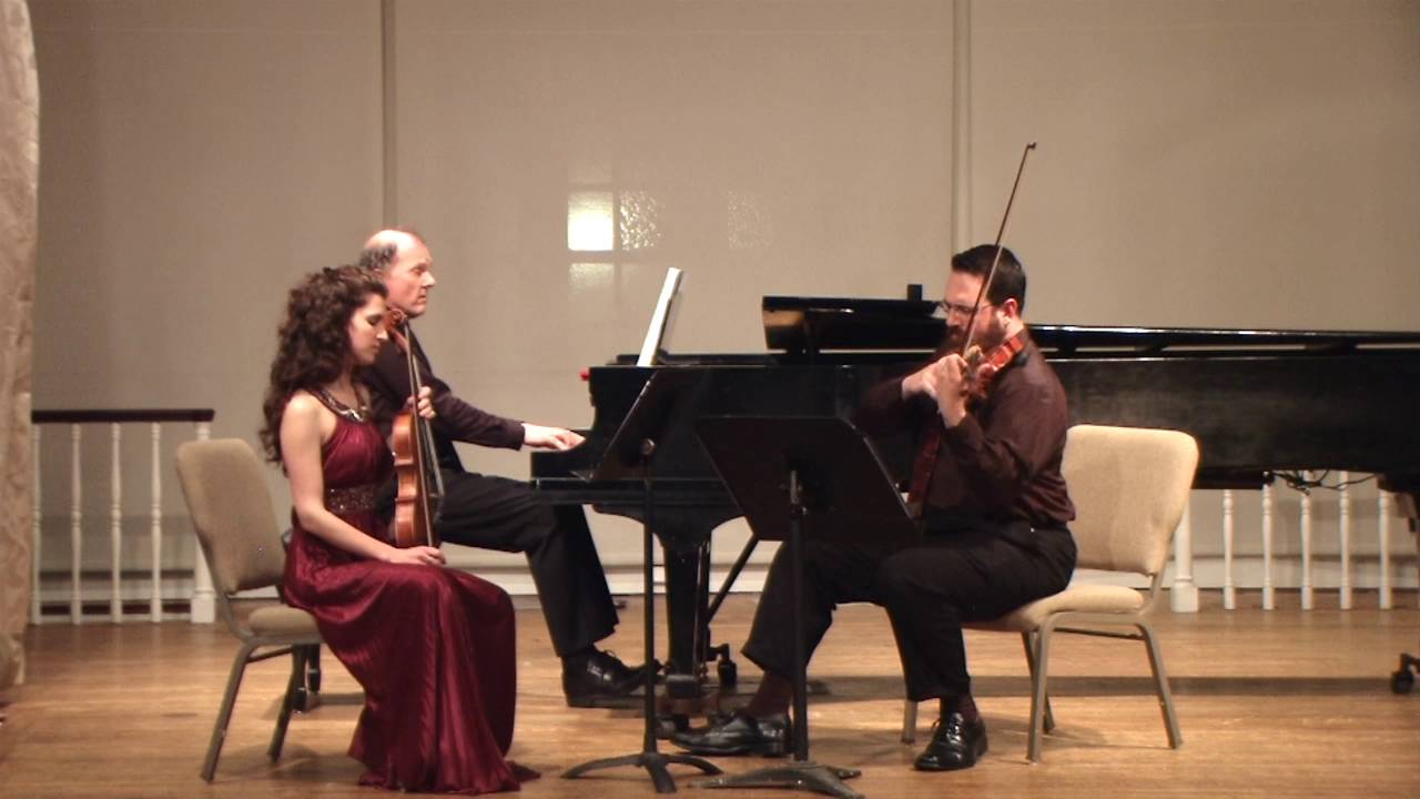 MAX BRUCH - Four Pieces from op. 83, for violin, viola and piano