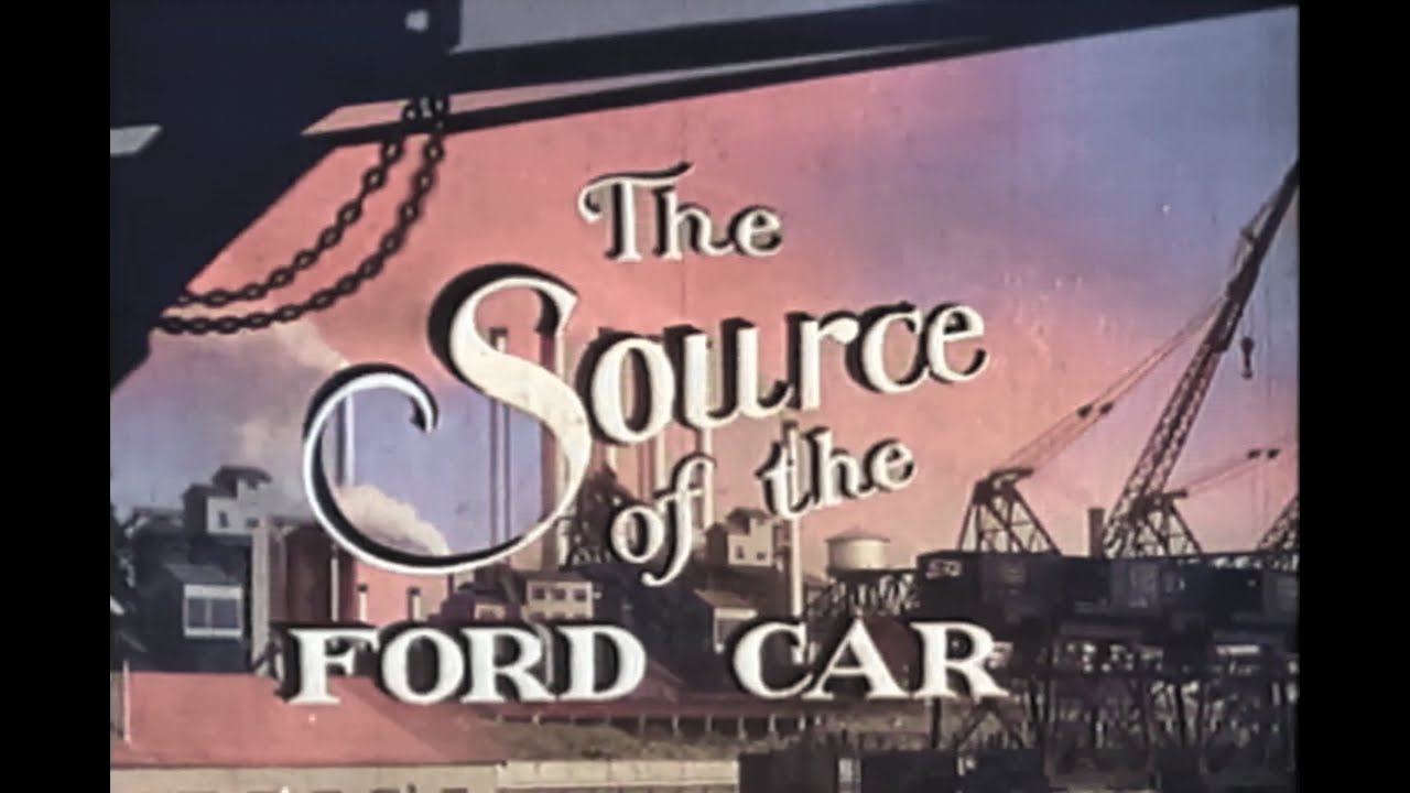 Происхождение автомобиля. Рекламный фильм компании Ford 1932 года демонстрирует различные этапы п...