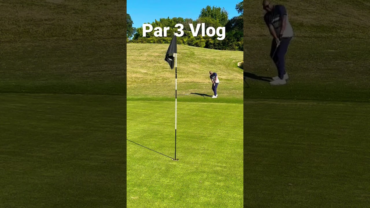 Par 3 Hole Vlog #golf #par3 #golfvlog