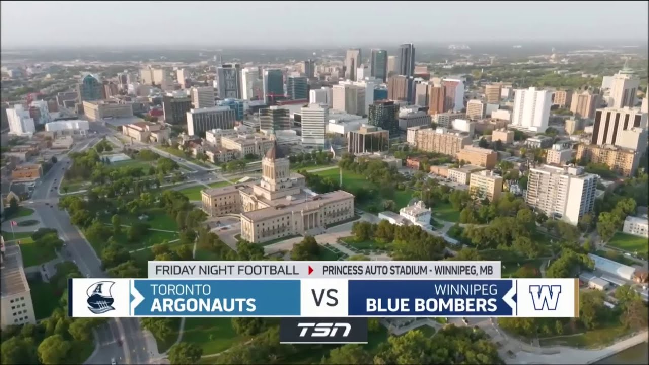 Winnipeg Blue Bombers vs Toronto Argonauts Week 9 Full Game 2025