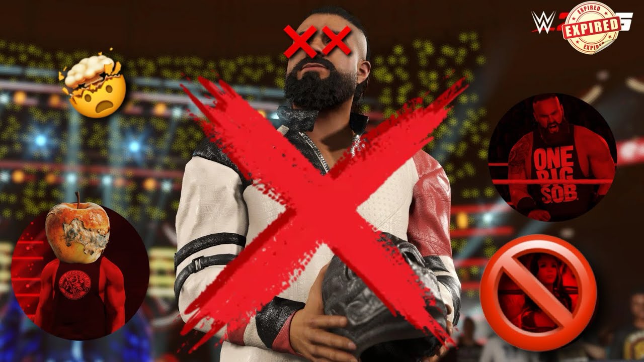 Removed Superstars from the WWE 2K26 Roster 
