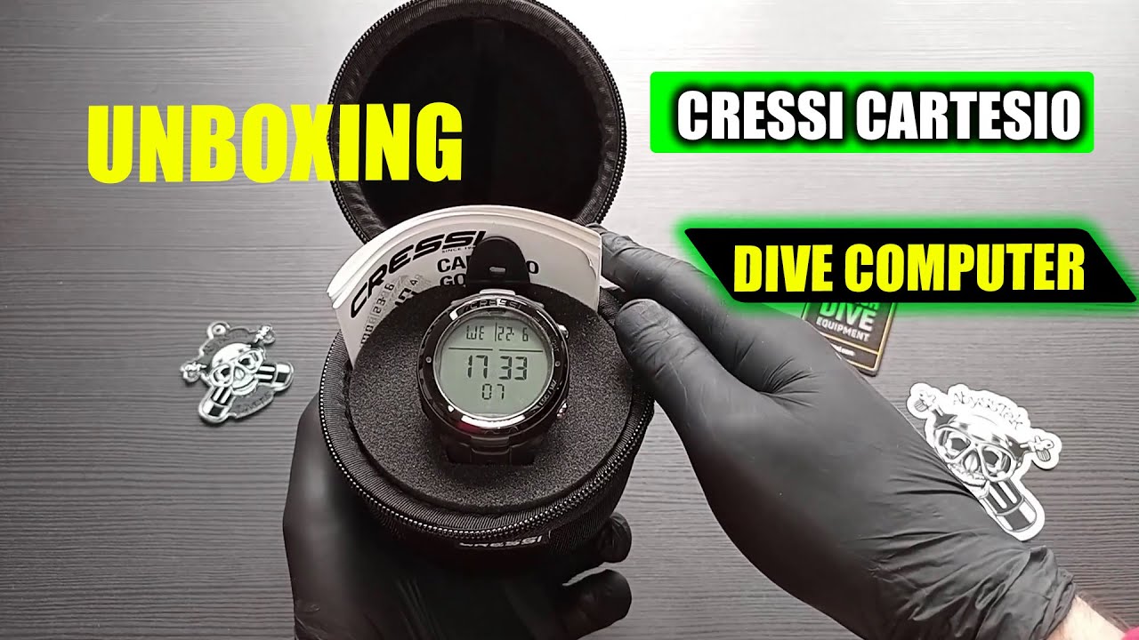 CRESSI CARTESIO DIVE COMPUTER UNBOXING