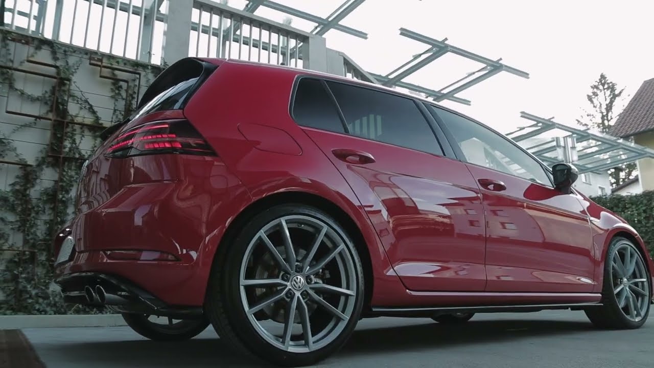 VW Golf 7.5 R - Red hot pocketrocket from Hell