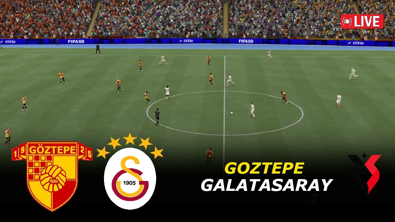 Galatasaray vs Goztepe | Turkish Super League | eFootball PES 21 Simulation