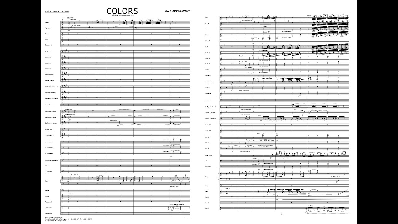 Colors - Bert Appermont