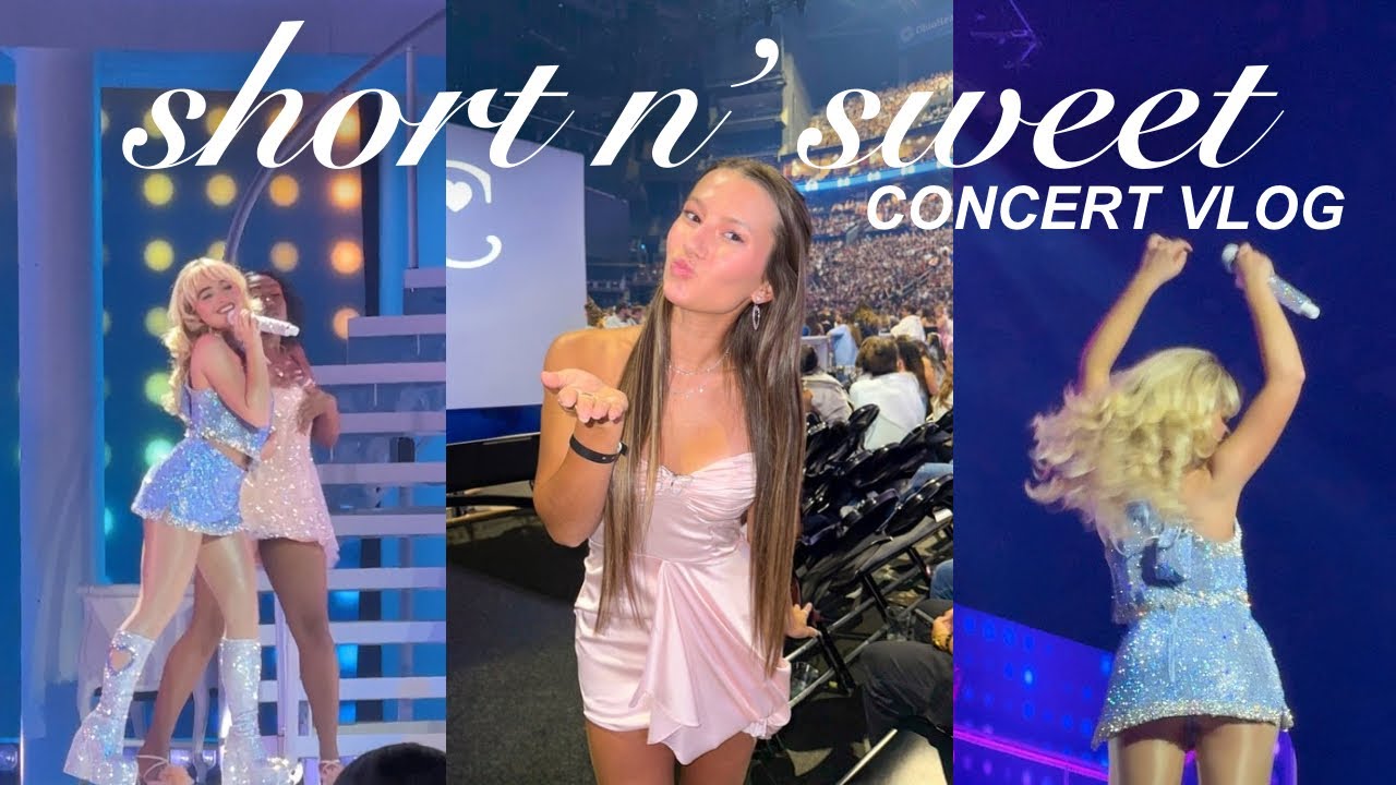 SABRINA CARPENTER SHORT N' SWEET TOUR VLOG  *driving 6 hrs for OPENING NIGHT in columbus!*