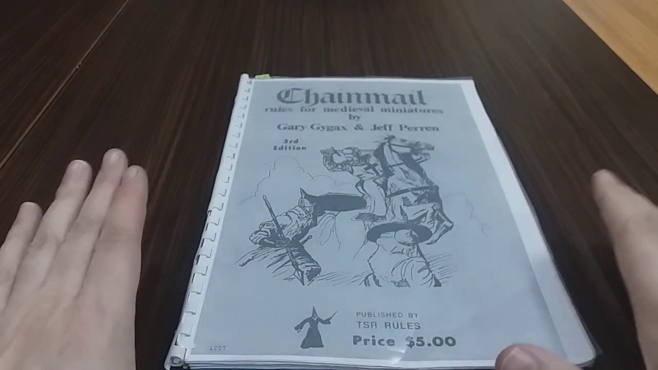 How to play Chainmail (Part 1 - Rules)