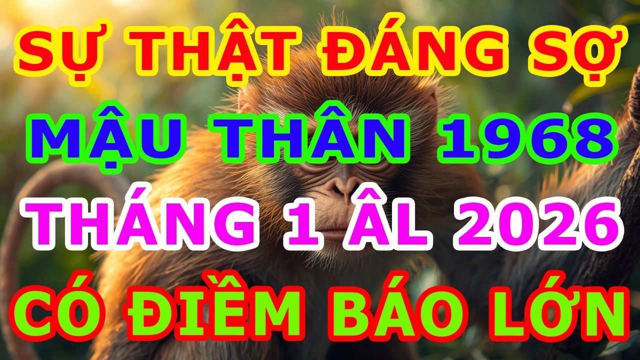Tin Vui Chấn Động Mậu Thân 1968 Tháng 1 Âm Bất Ngờ Được Thần Tài Ban Lộc Biết Muộn Nuối Tiếc Cả Đời