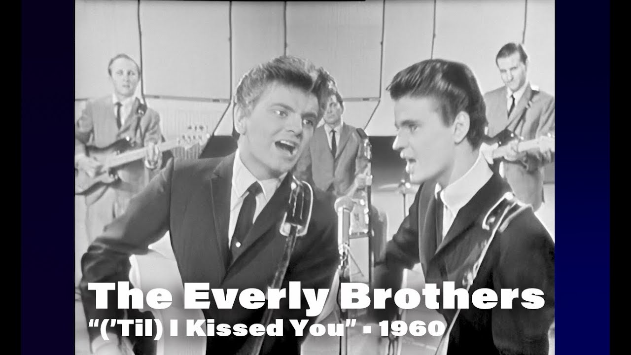 The Everly Brothers (with Buddy Holly's Crickets) • “('Til) I Kissed You” • 1960 [RITY Archive]