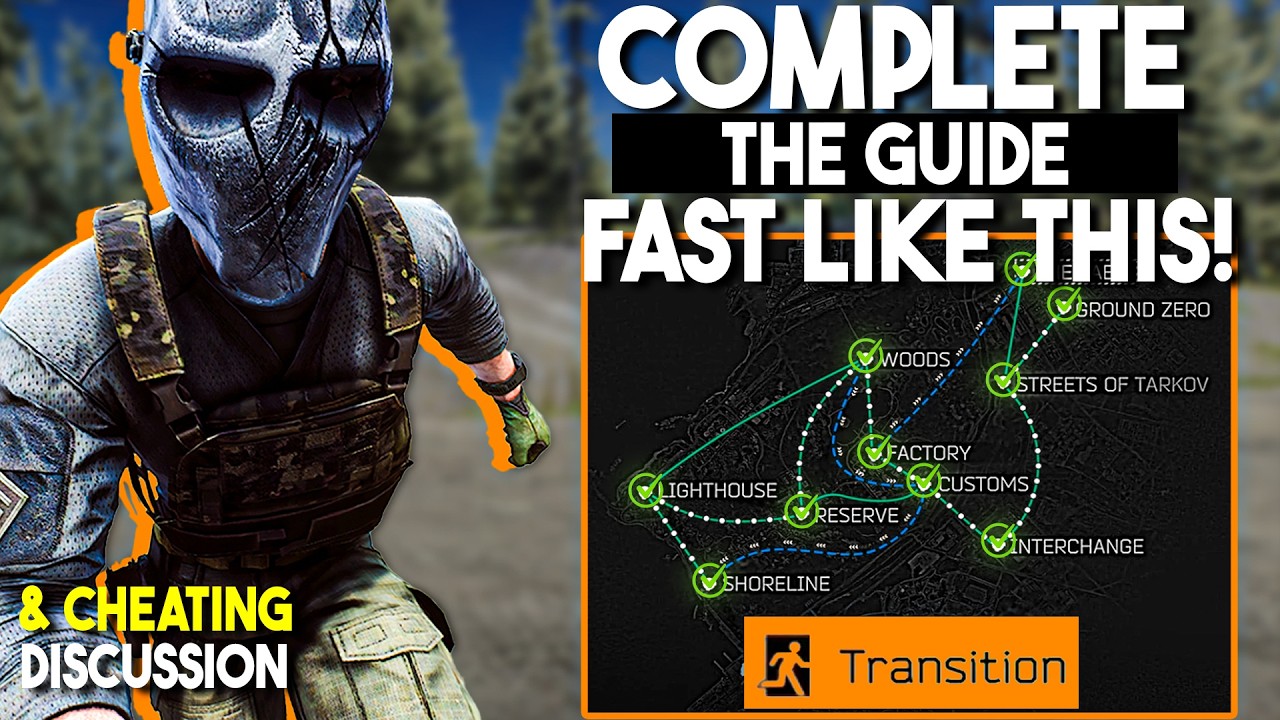 How I Beat 'The Guide' FAST Using Tarkov’s Transit System (No Deaths!) + Cheating Discussion