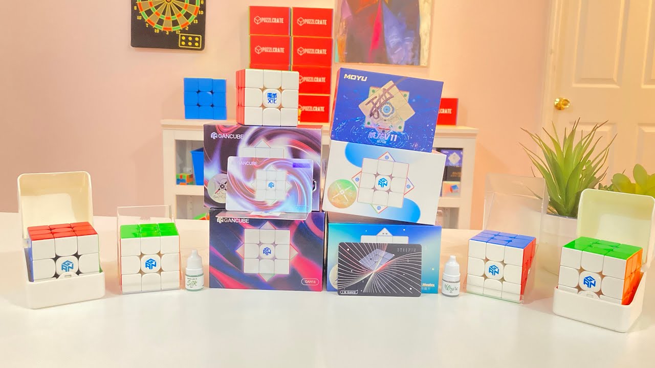 HUGE 300$+ UNBOXING | GAN 16+ MORE!