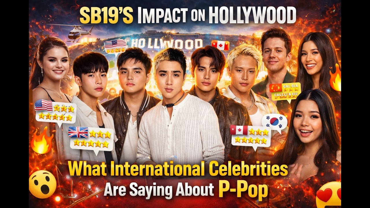SB19's Impact on Hollywood: What International Celebrities Are Saying About P-Pop