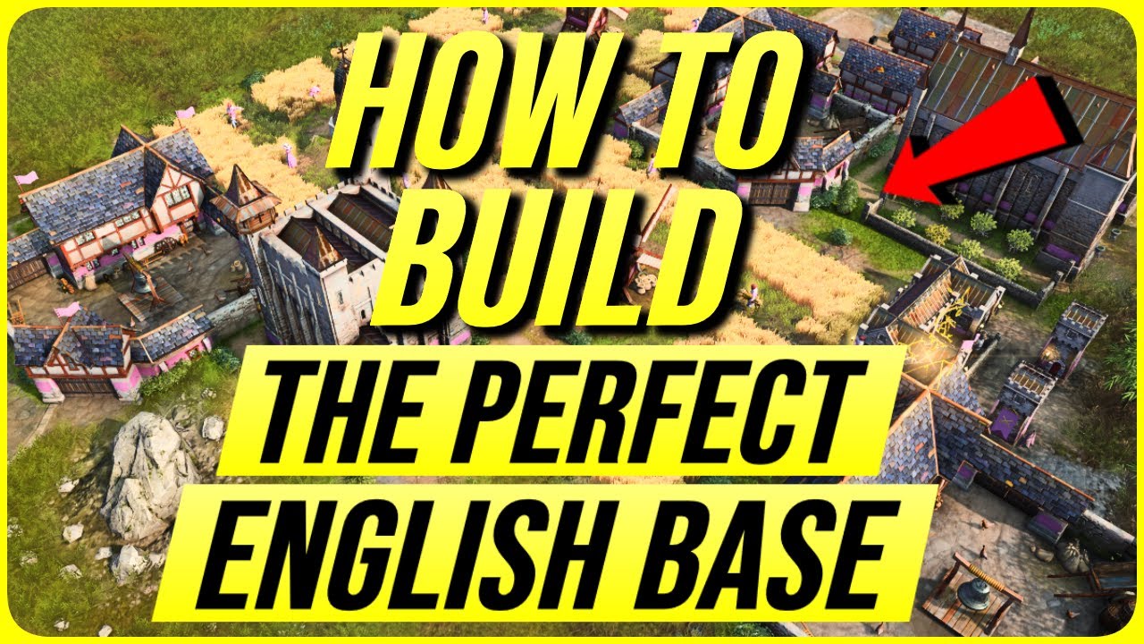 Age of Empires 4 - English Base Building Guide