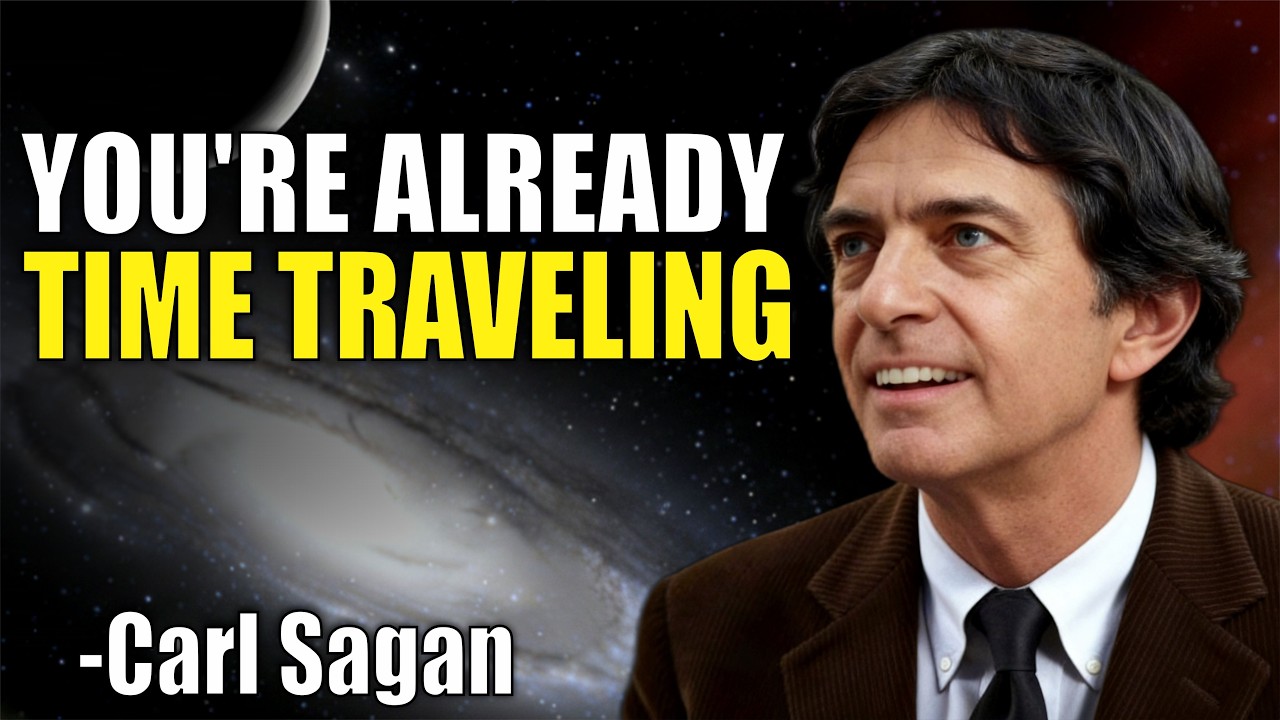 You Are ALREADY Traveling Through Time — Carl Sagan's Explanation That Nobody Understands