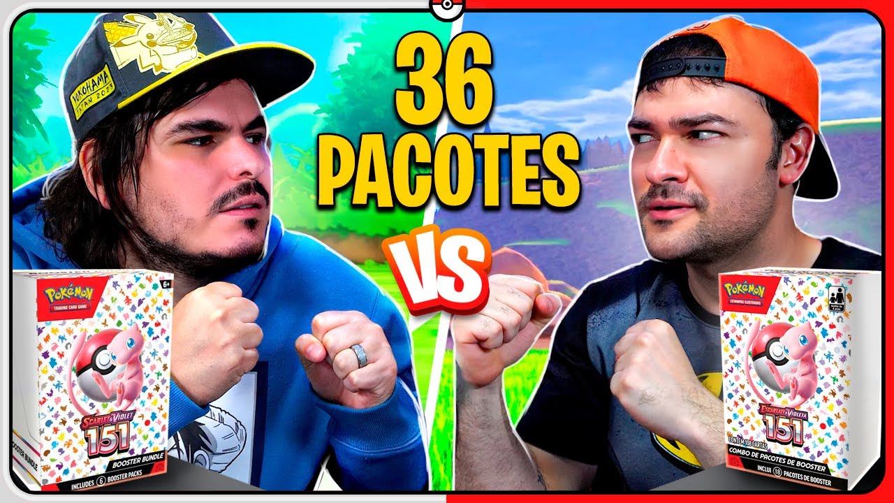 R$ 480 para DESAFIAR o TiuSam no UNBOX de Pokémon TCG 151 | CARTAS POKÉMON MONTALVÃO VERSUS #28