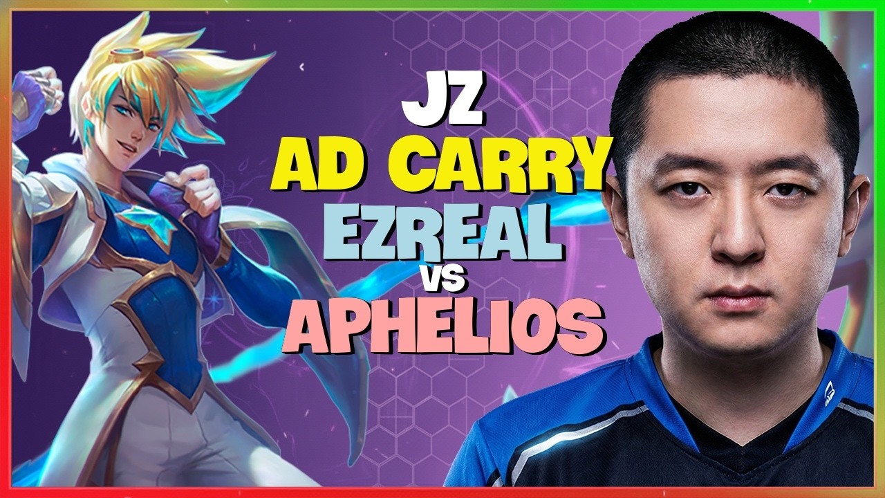 Challenger Ezreal : This Dude is CRUSHING the Matchup vs Aphelios - Engsub