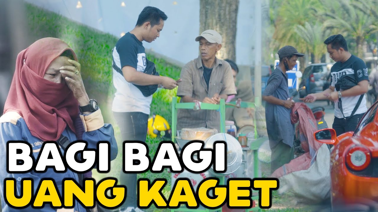 DONI SALMANAN BAGI BAGI UANG KAGET DI JALAN!