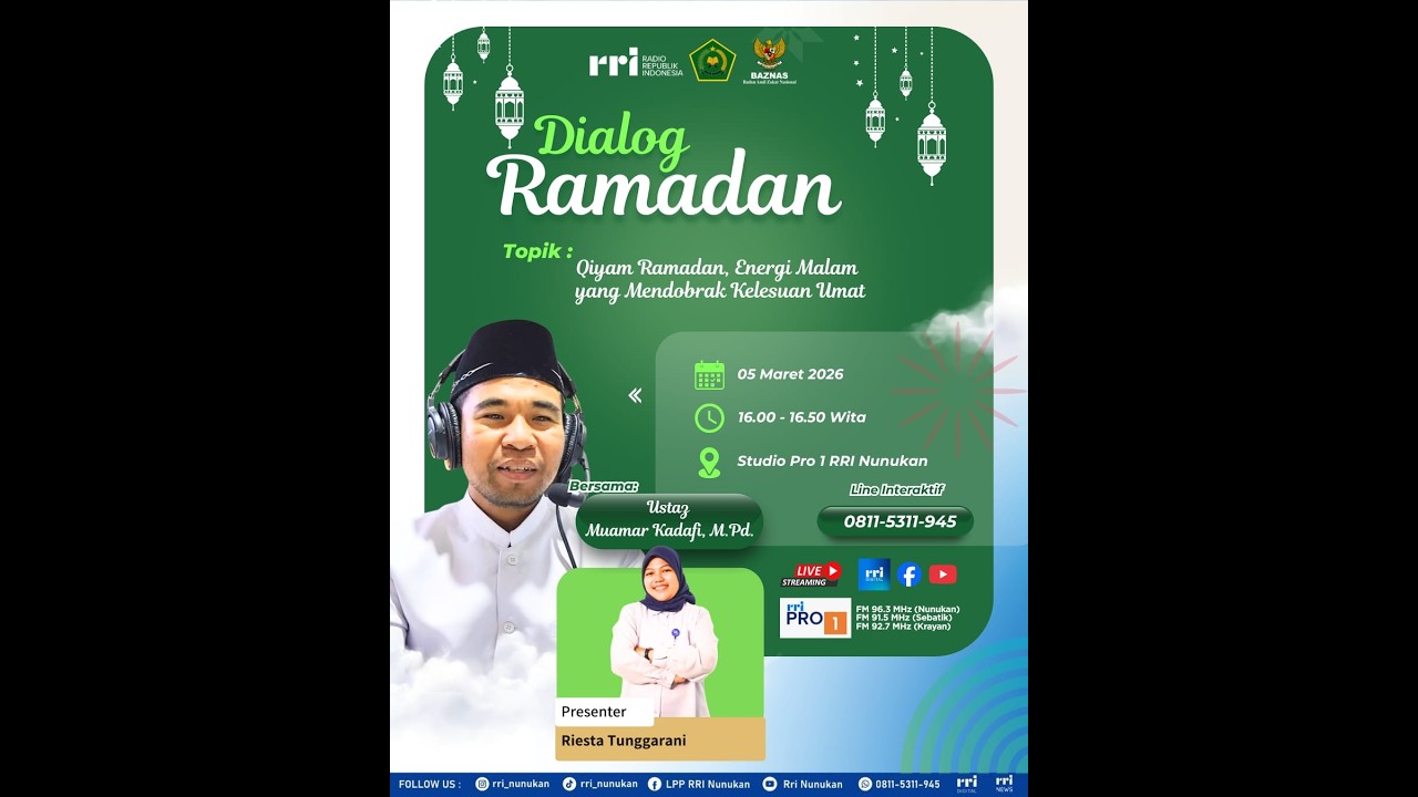 QIYAM RAMADAN, ENERGI MALAM YANG MENDOBRAK KELESUAN UMAT | DIALOG RAMADAN 1447 H EDISI 05 MARET 2026