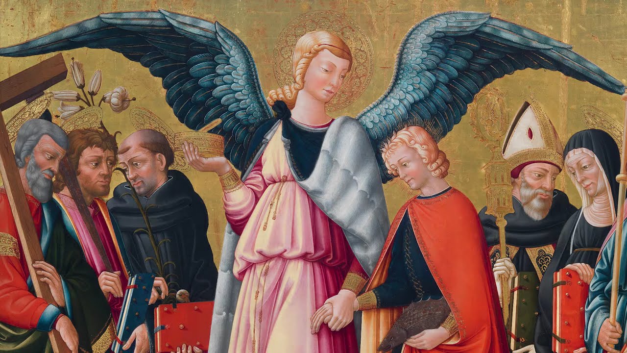 Neri di Bicci 'Tobias and Archangel Raphael' c. 1475