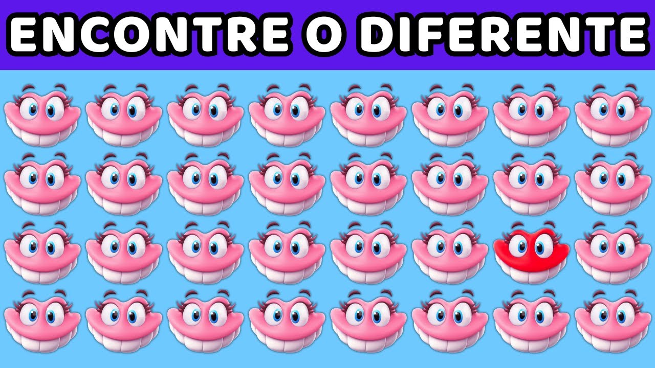 🕵️‍♂️EDIÇÃO MASCOTES 💥🔍 Encontre o EMOJI Diferente!👀