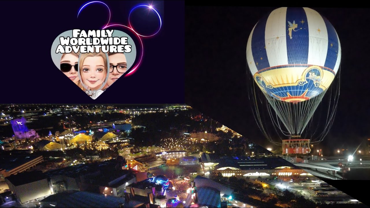 Disneyland Paris Vlog | Day4 | Panoramagique | Air Balloon Ride | 30th Anniversary | POVs | 4k