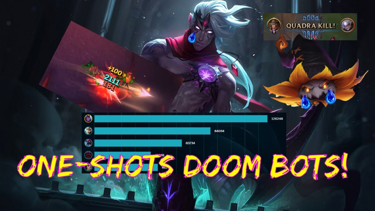 AP Varus deals TONS OF DAMAGE | DOOM BOTS VEIGAR'S DOOM!