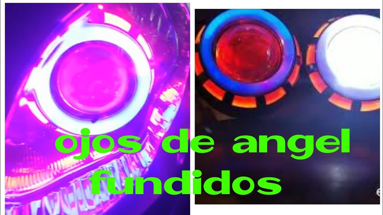 como reparar los ojos de angel fundidos