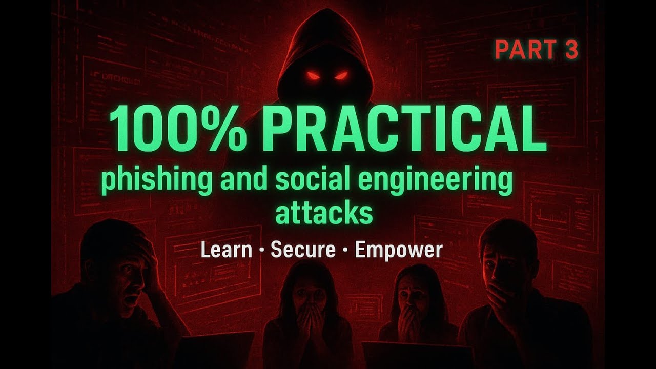 Social Eng & Phishing Attacks Explained | Cyber Crime Investigation Course (Lecture 2 - Part 3)