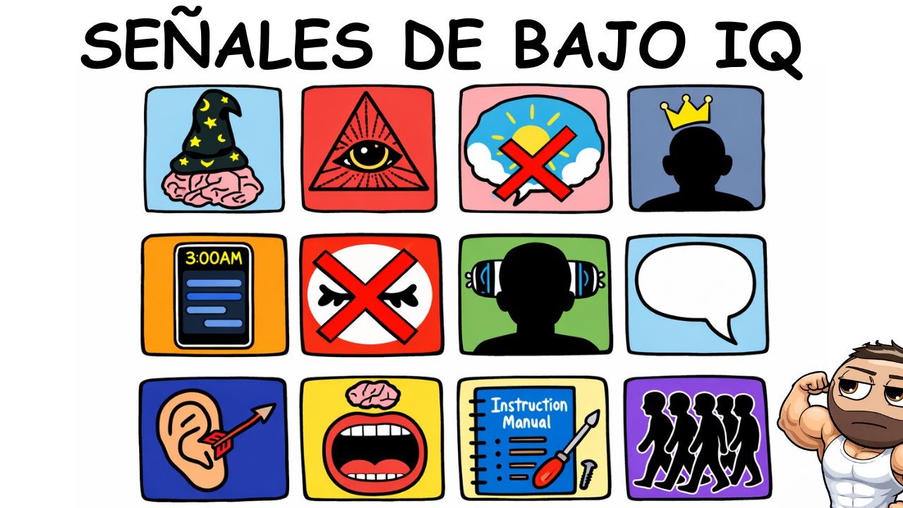 SIGNOS de BAJA INTELIGENCIA explicados en 12 minutos (Eres Tan Listo Como Crees?)
